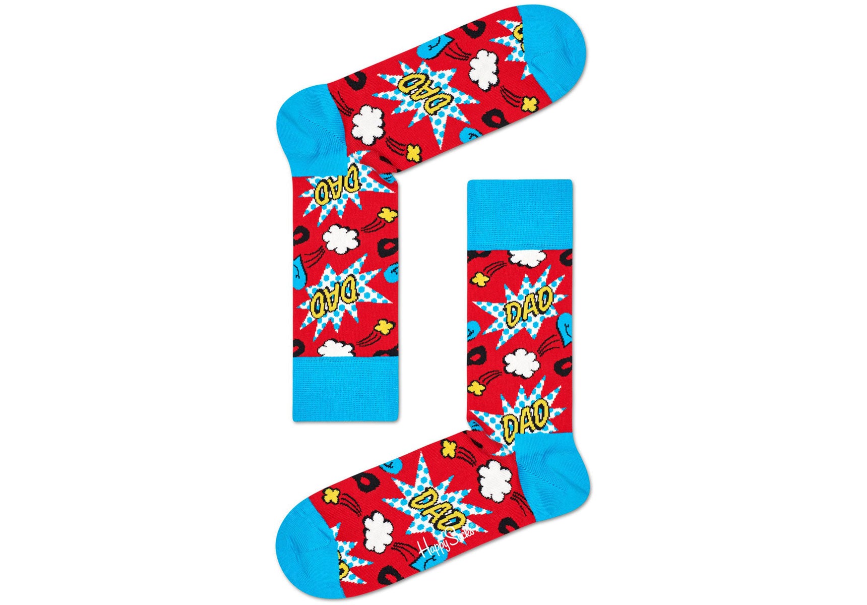 Mens-Happy-Socks-3-Pack-Super-Dad-Socks-Gift-Set-Accessories-XFAT08-4300-Multi-2
