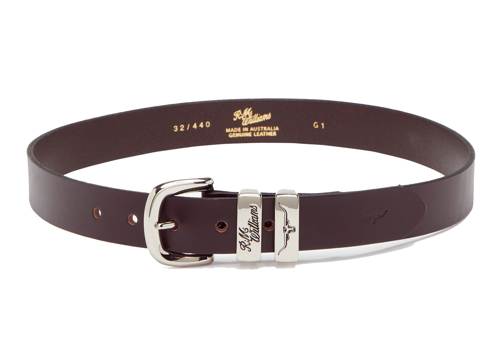Mens-R.M.Williams-1-1-4-Slim-Drover-Belt-Accessories-CB440.41-Chestnut-2