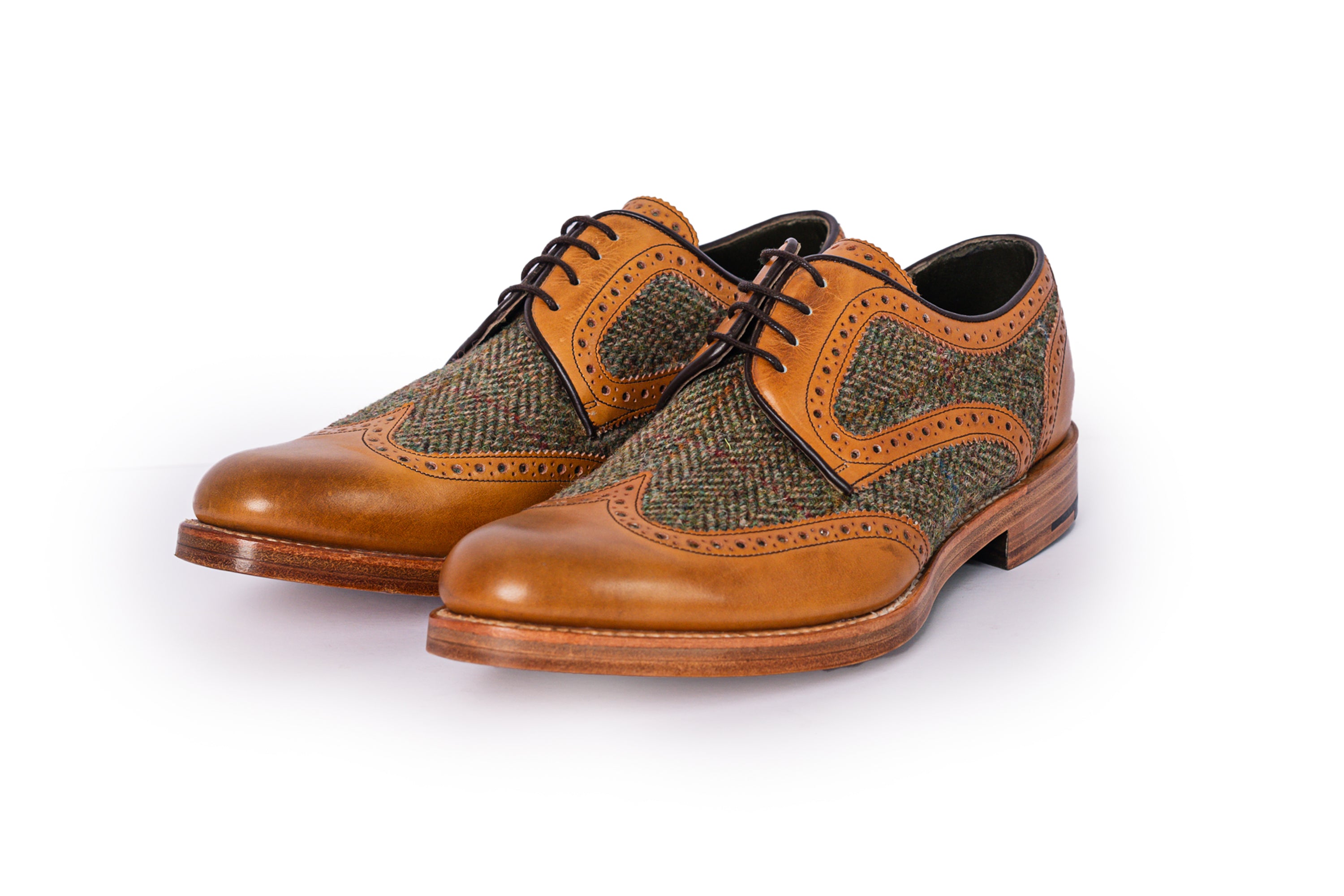 Mens-Robinson-Tarbert-Sboes-4008FW41-CedarCalf_GreenHarrisTweed-4