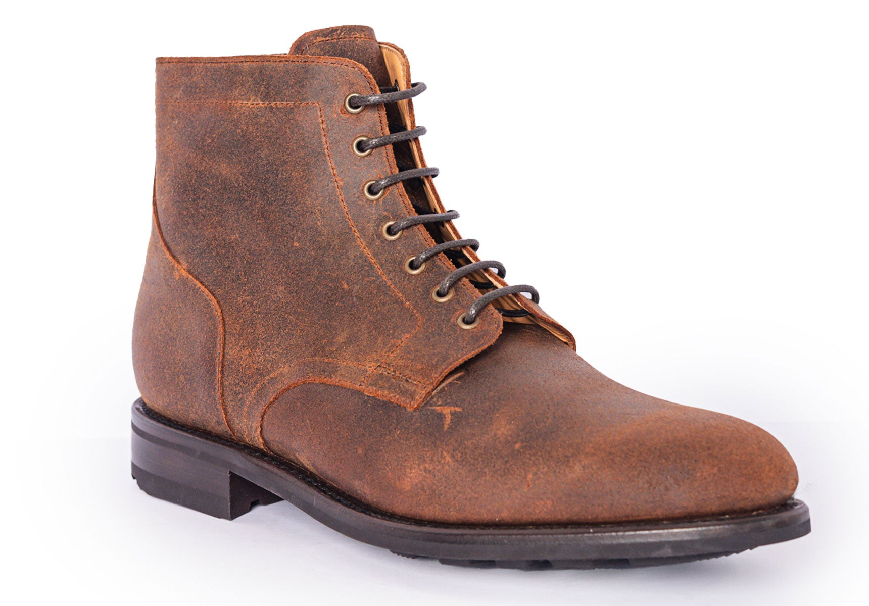 Mens-Robinson-Tolstoy-Boots-1654-03-Brown-Waxy-Prairi