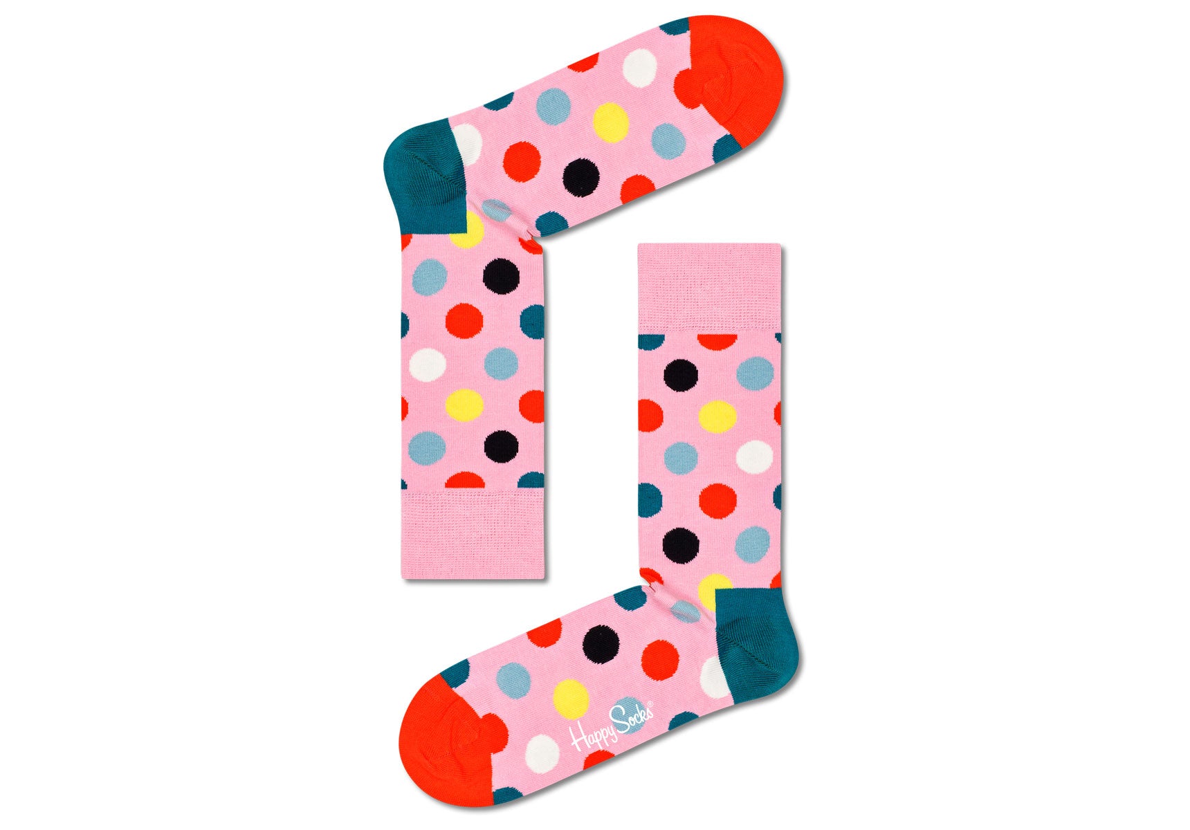 Unisex-Happy-Socks-Big-Dot-Accessories-BDO01-3000-Pink