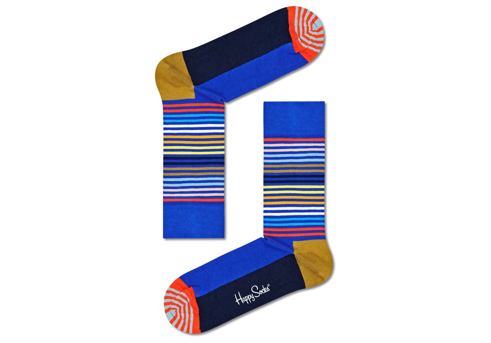 Unisex-Happy-Socks-Half-Stipe-Accessories-HAS01-6300-Blue