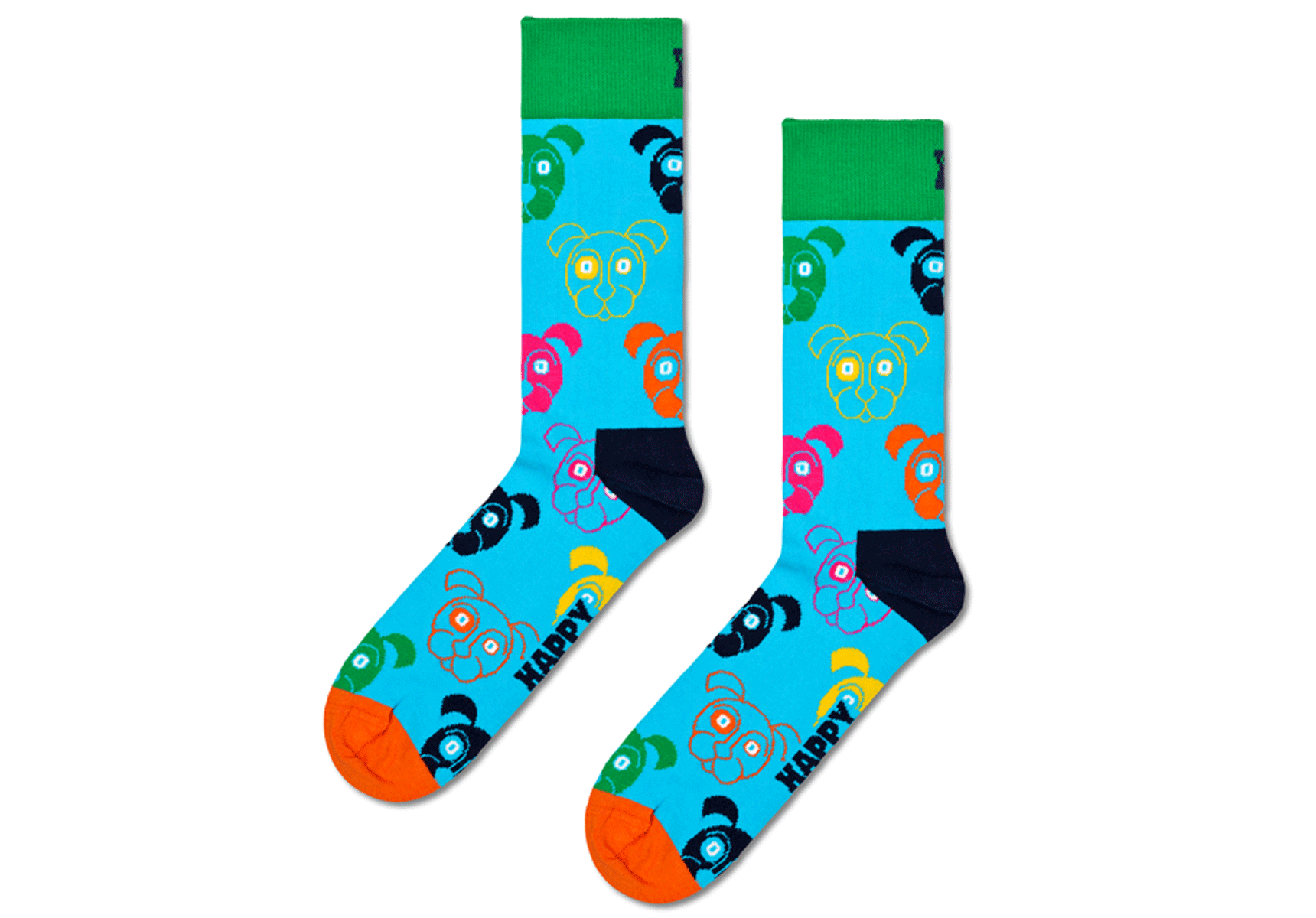 Unisex-Happy-Socks-Mixed-Dog-Accessories-XDOG08-0150-Multi-2
