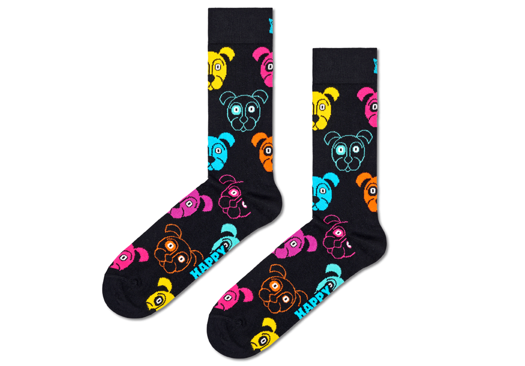 Unisex-Happy-Socks-Mixed-Dog-Accessories-XDOG08-0150-Multi-3