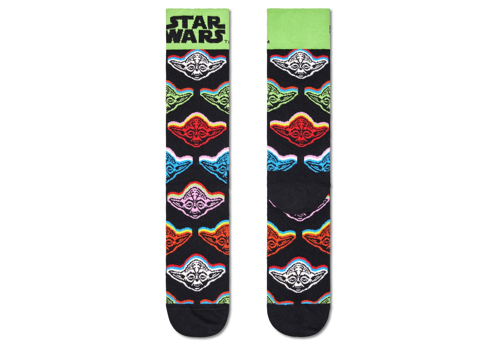 Unisex-Happy-Socks-STAR-WARS_-Yoda-Accessories-P000272-Black