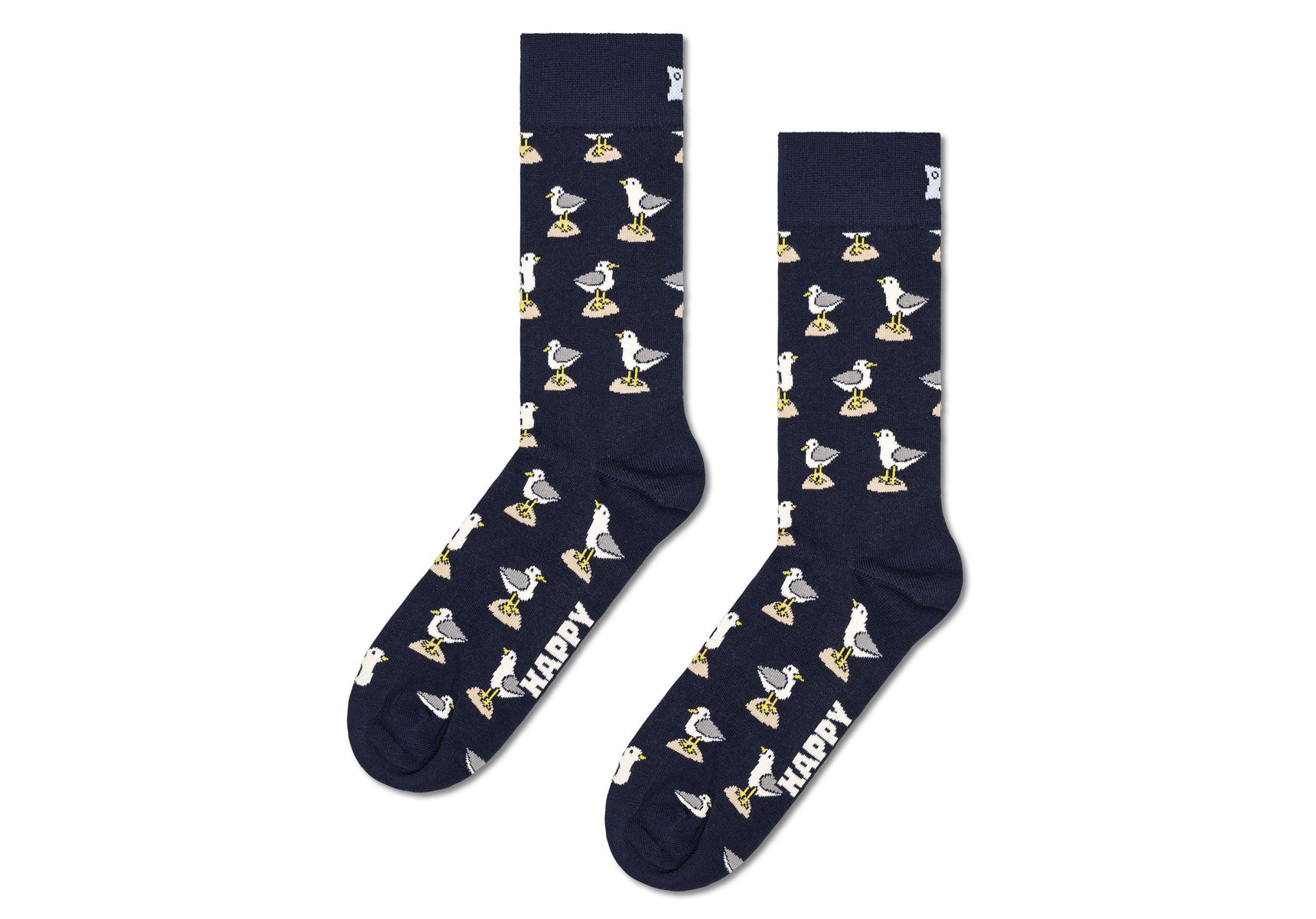 Unisex-Happy-Socks-Seagull-Socks-P001160-Navy