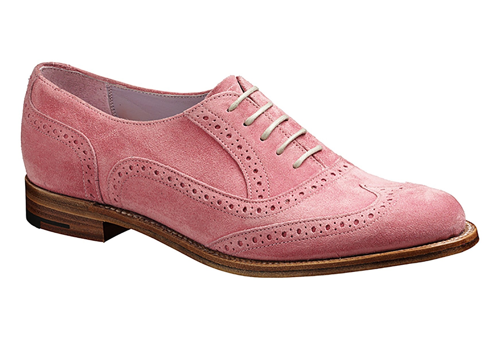Womens-Barker-Freya-712724-Shoes-Pink-Suede