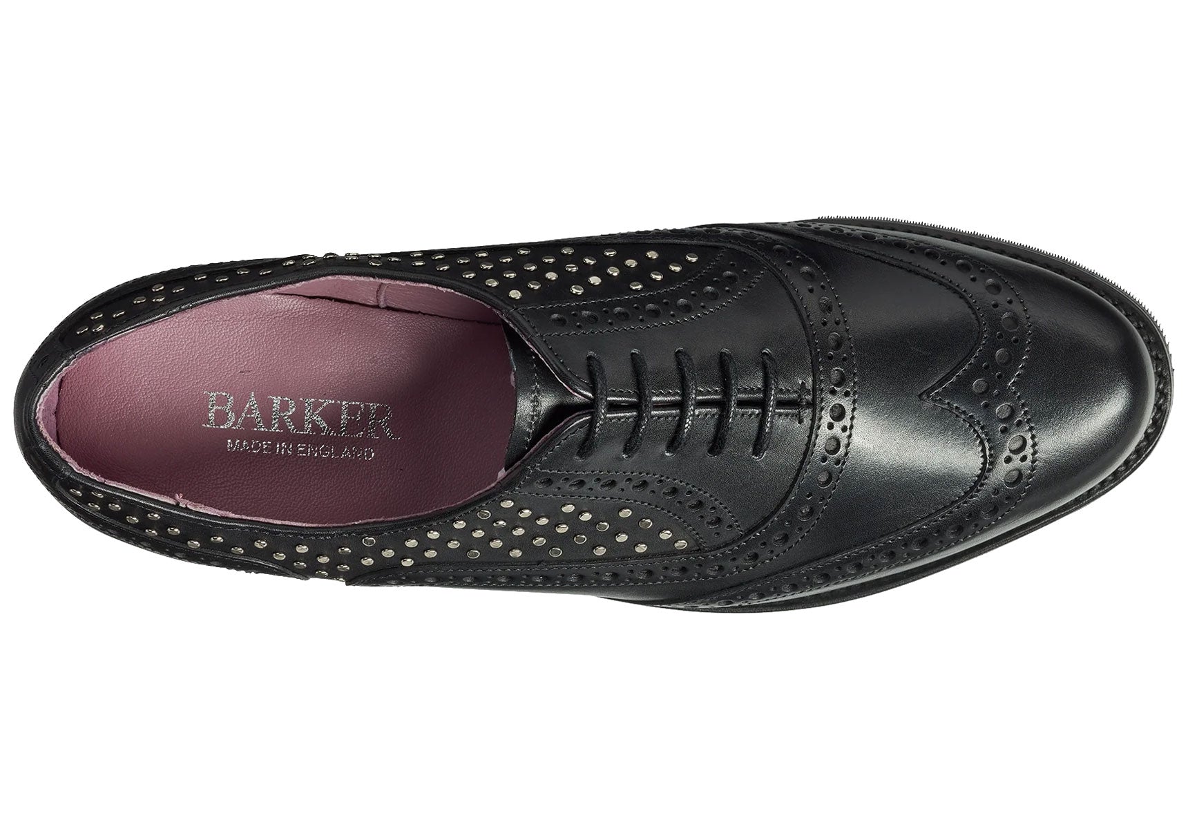 Womens-Barker-Freya-Shoes-7127DW14-Black-Calf-Studs-2