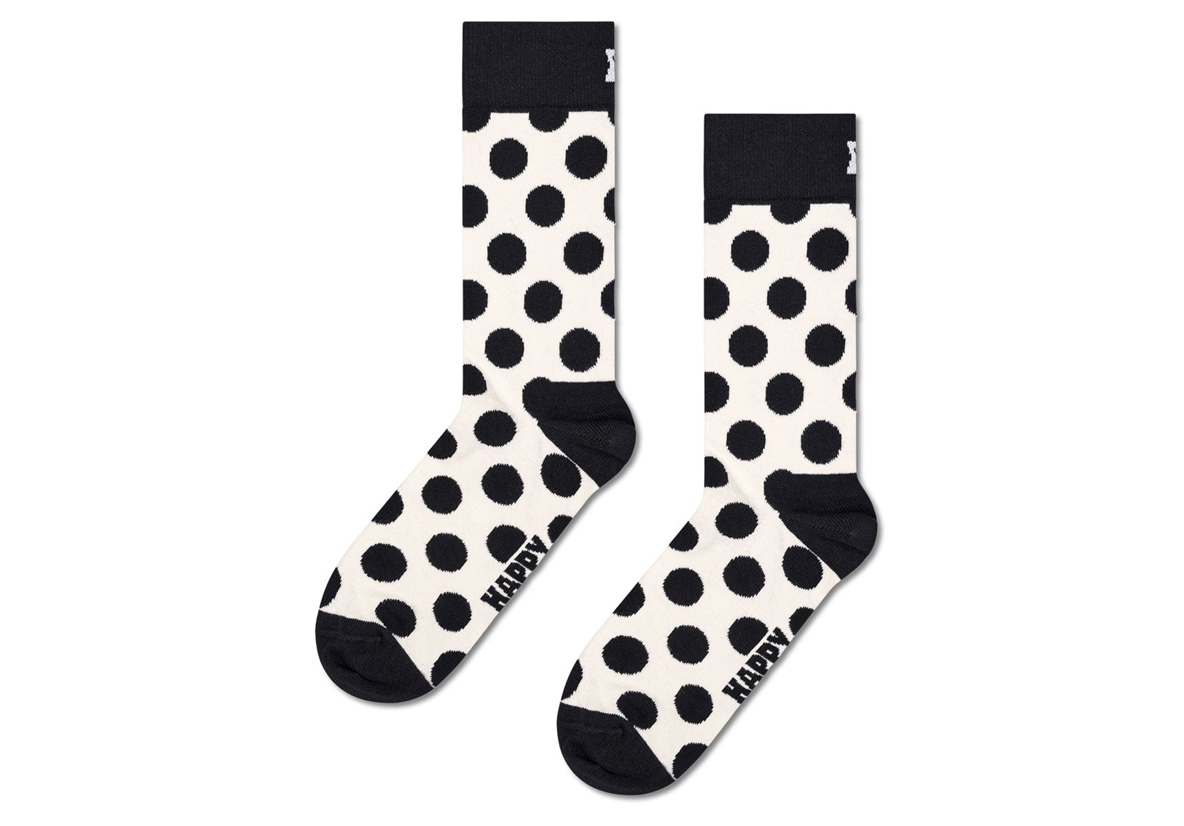 Womens-Happy-Socks-Big-Dot-Socks-P001587-White
