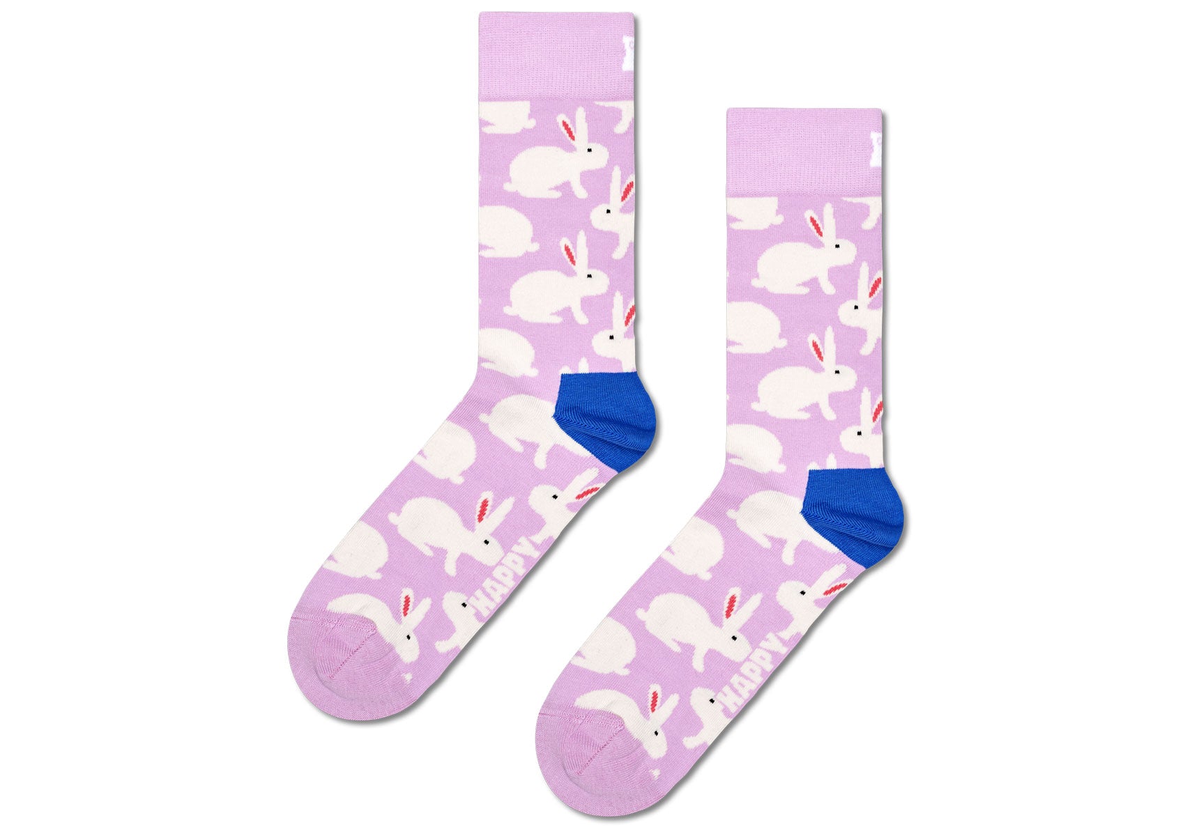 Womens-Happy-Socks-Bunny-Socks-P001158-Purple