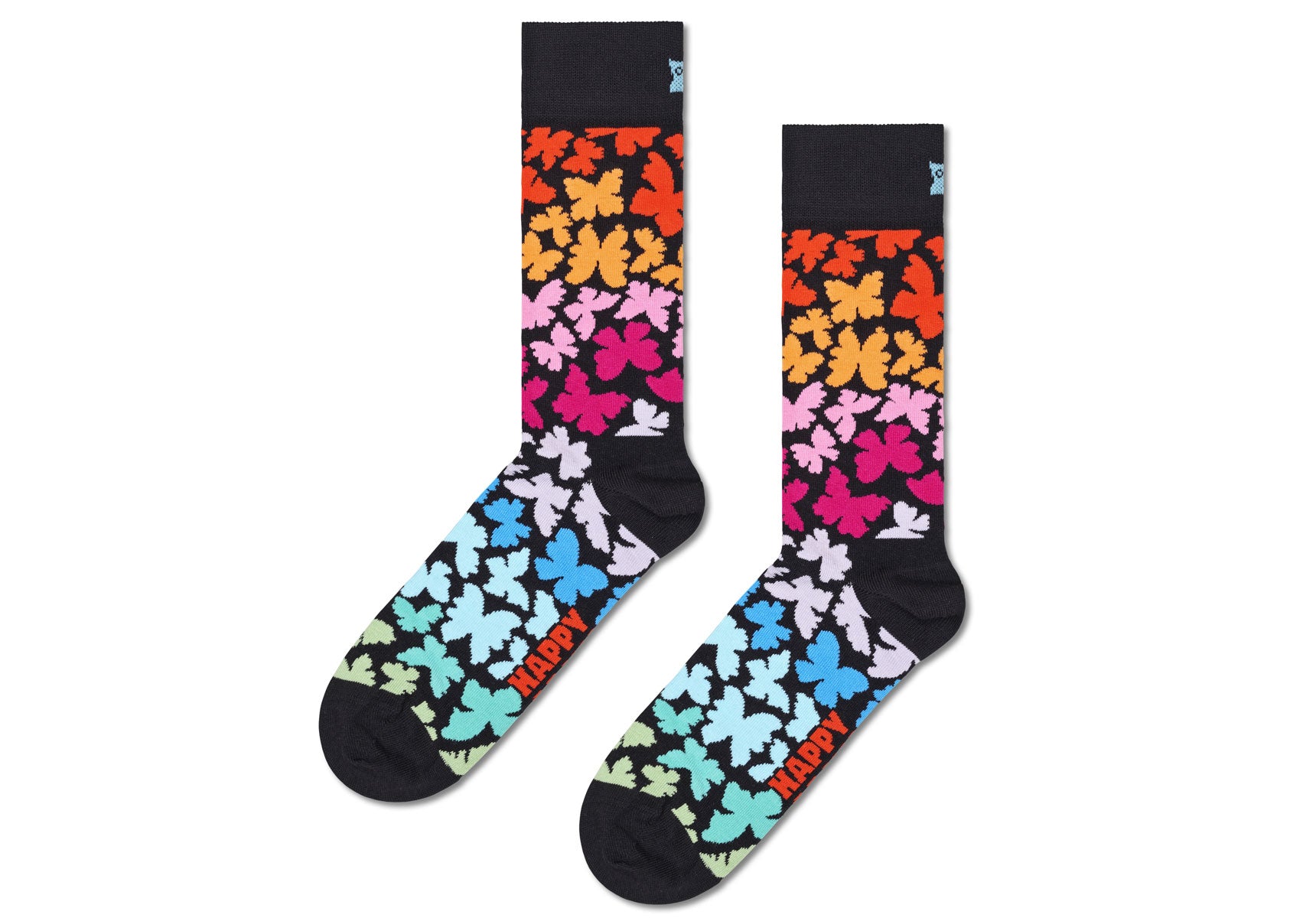 Womens-Happy-Socks-Butterfly-Accessories-P000154-Black