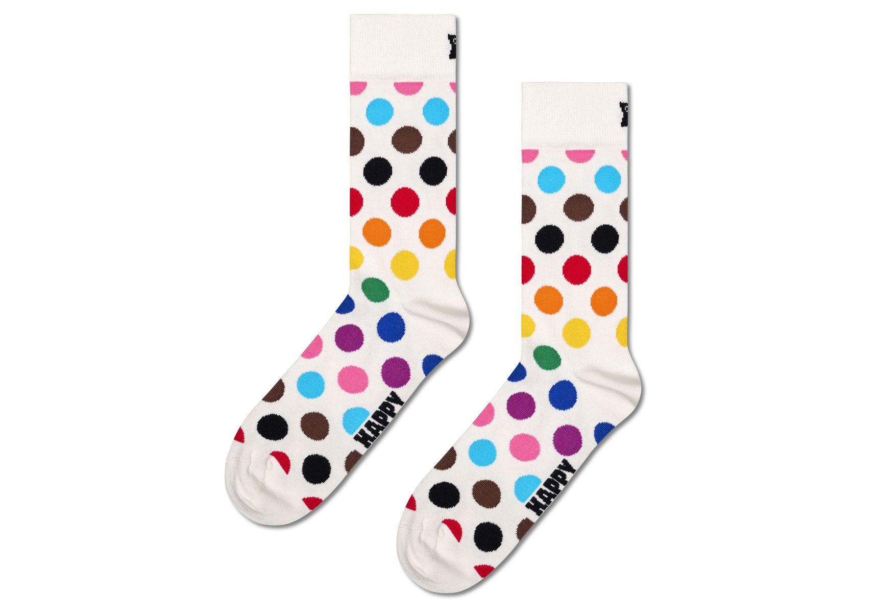 Womens-Happy-Socks-Pride-Dots-Accessories-P000552-White