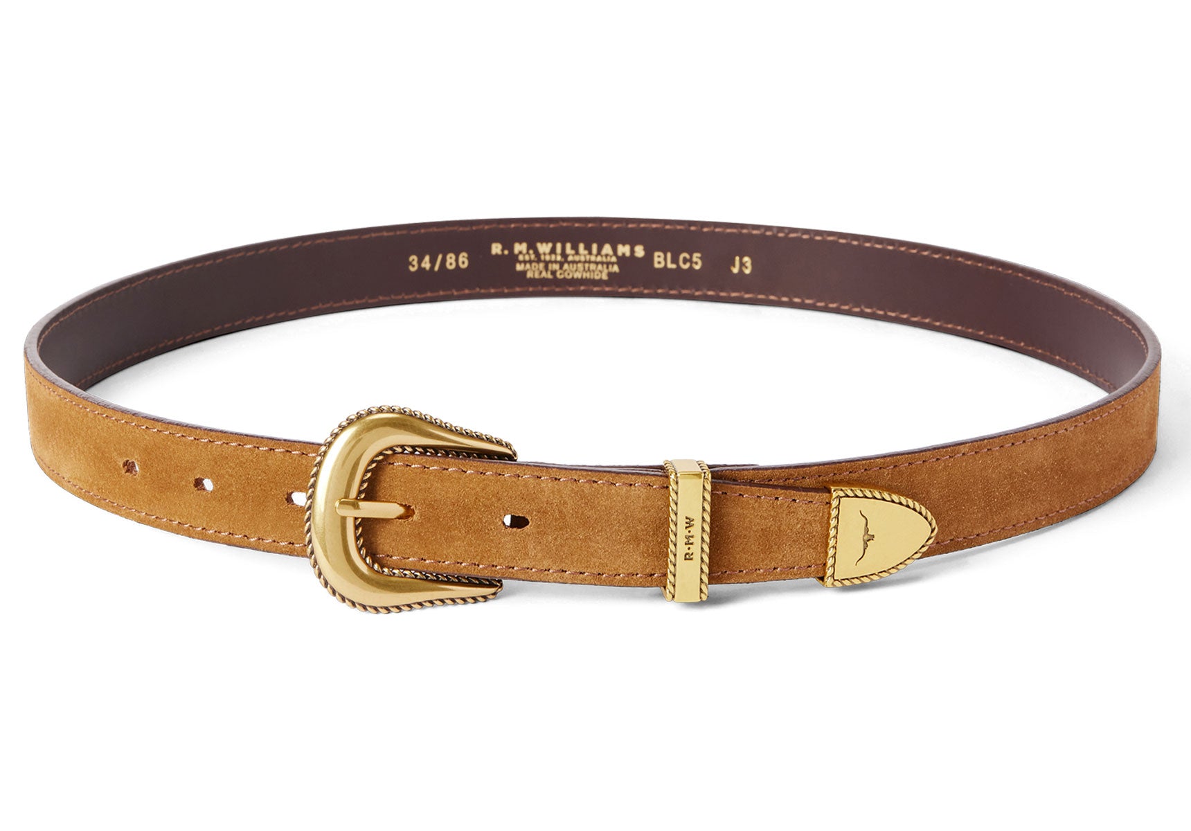 Womens-R.M.Williams-Agnes-Belt-Accessories-BLC5ESU5201-Tobacco-1