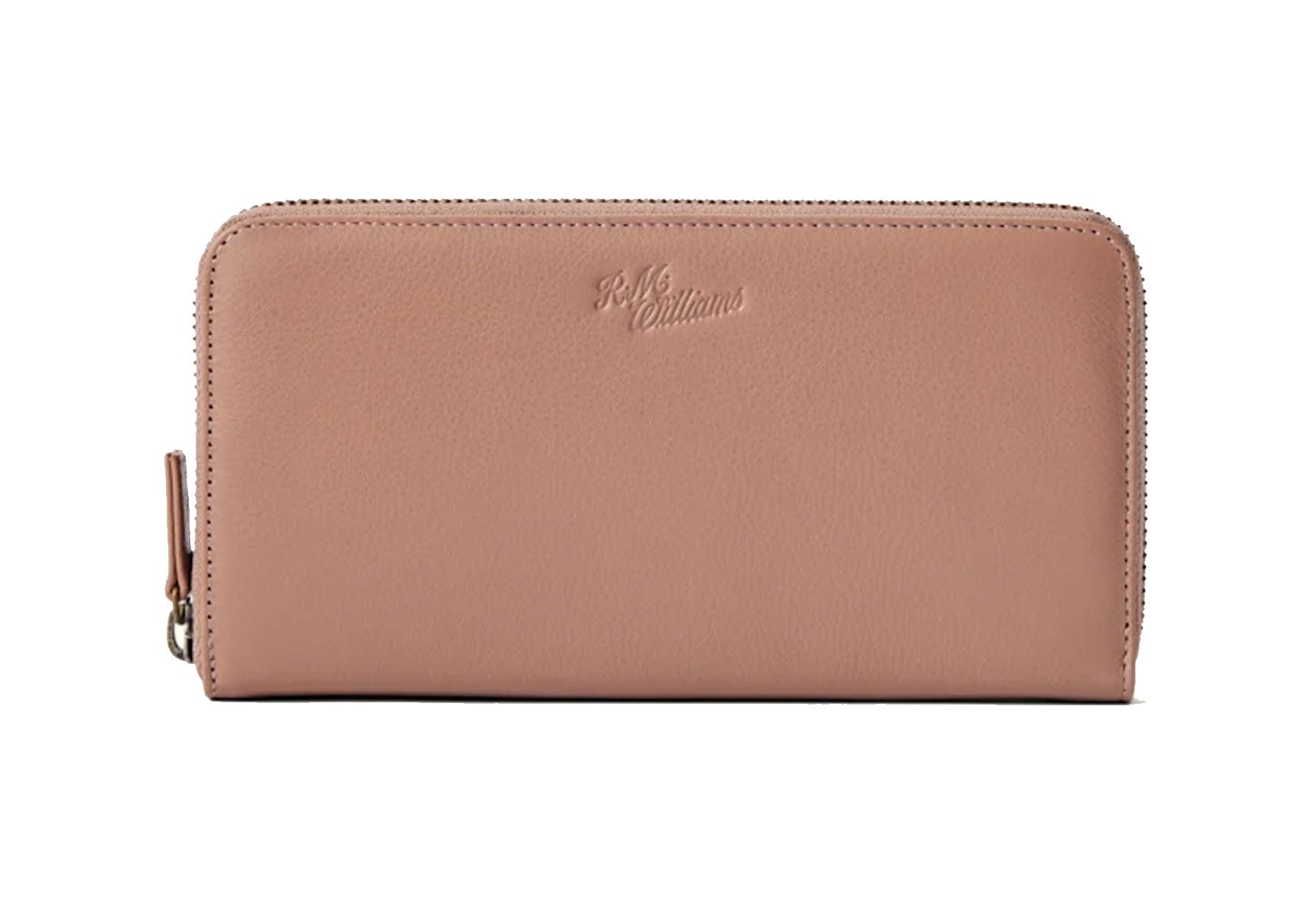 Womens-R.M.Williams-Singleton-Zip-Wallet-Accessories-CLM0ALEDP0100-Dusty-Pink