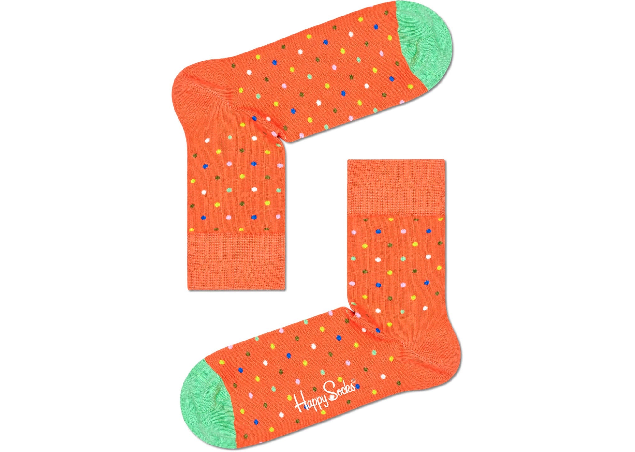 unisex-happy-socks-dot-half-crew-accessories-dot13-2700-orange