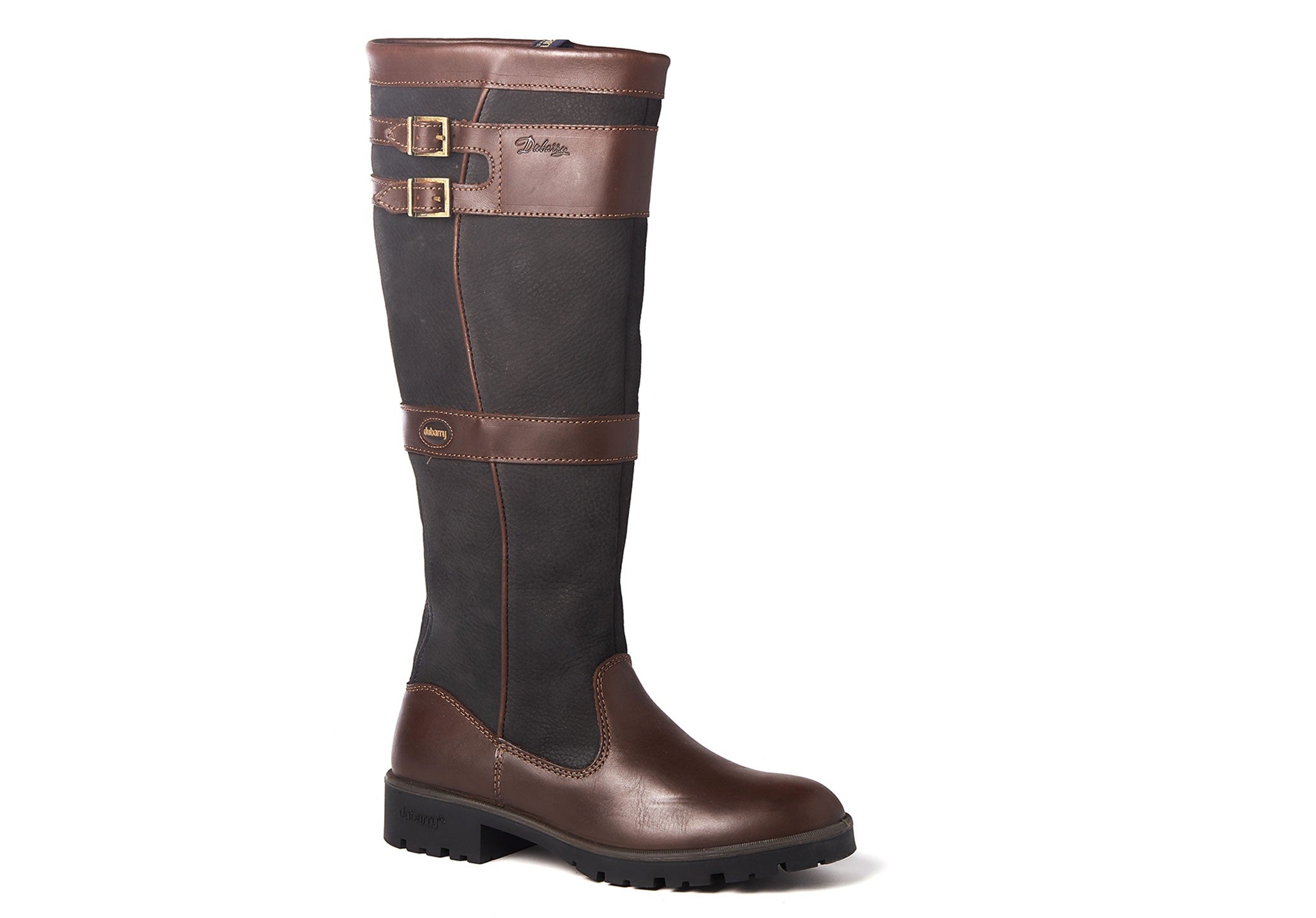 womens-dubarry-longford-shoes-3989-black-brown